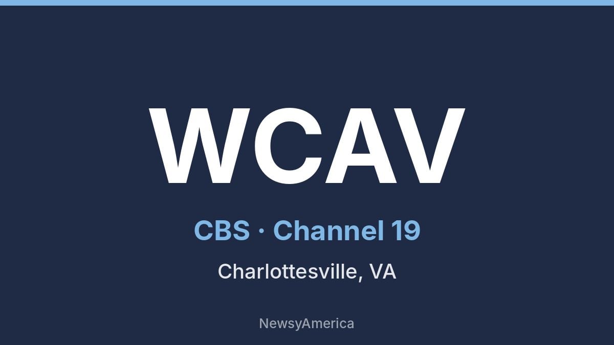 WCAV – CBS 19 Charlottesville