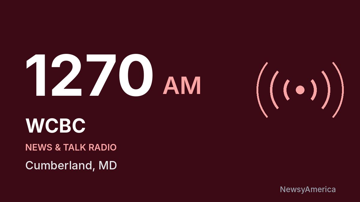 WCBC 1270 AM – Cumberland