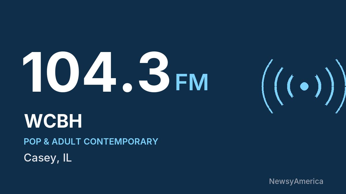 WCBH 104.3 FM – Casey