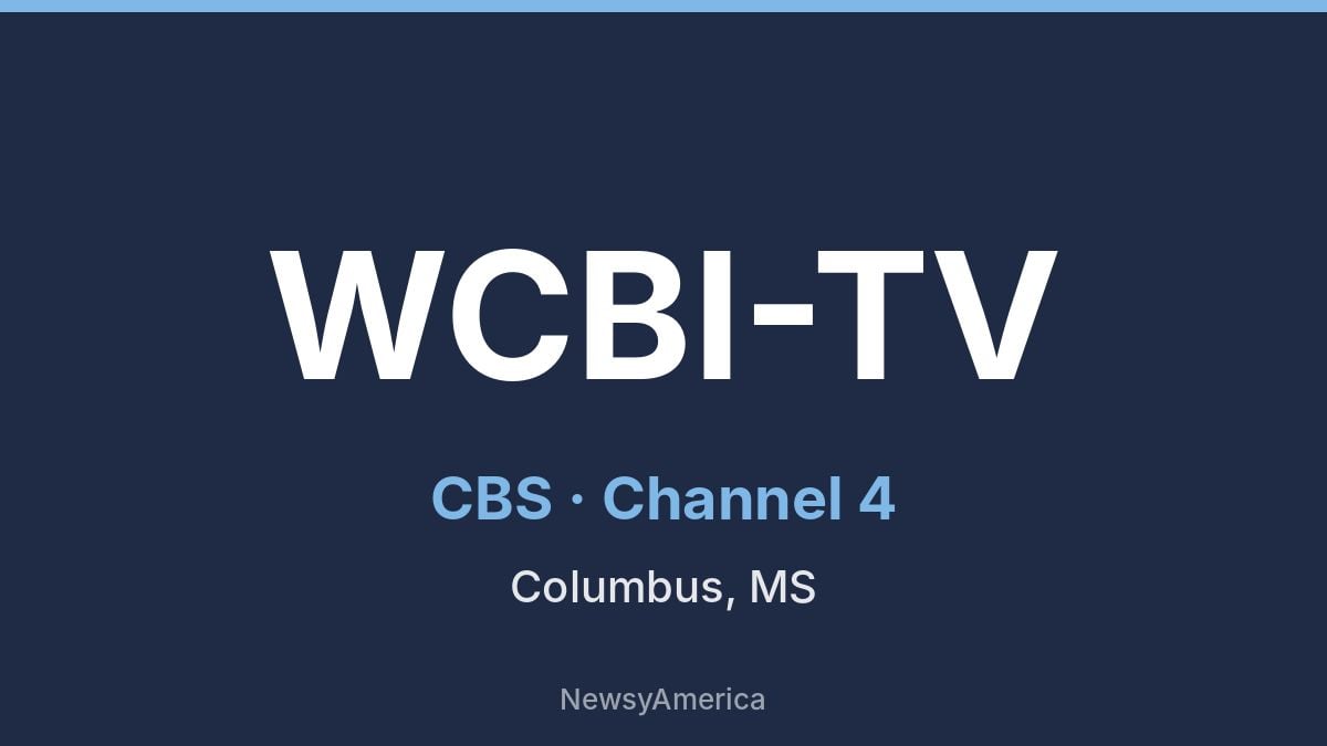 WCBI-TV – CBS 4 Columbus