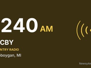 WCBY 1240 AM, Cheboygan, MI