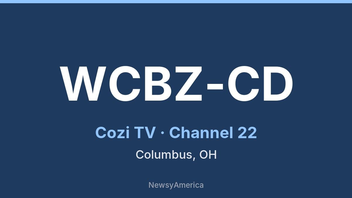 WCBZ-CD – Cozi TV 22 Columbus