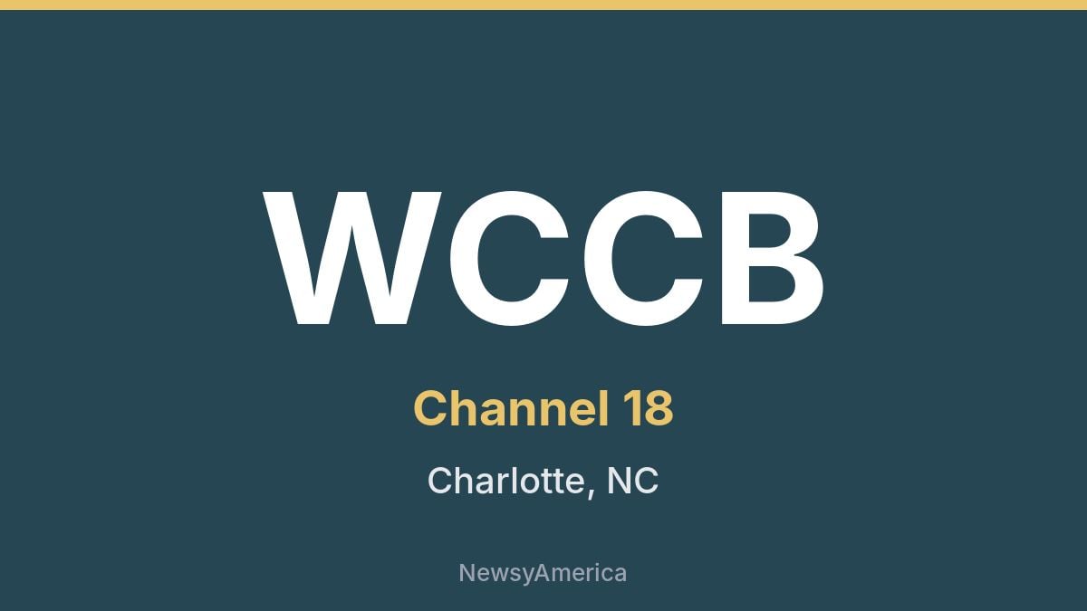 WCCB – Channel 18 Charlotte