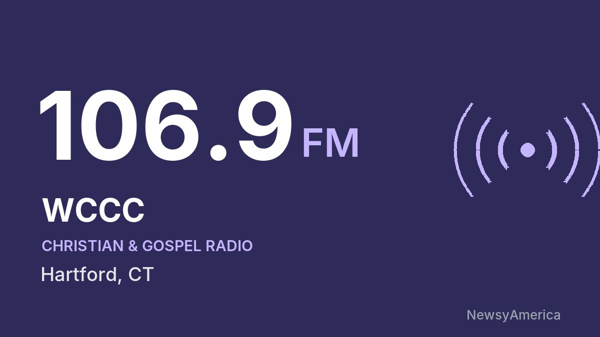 WCCC 106.9 FM – Hartford