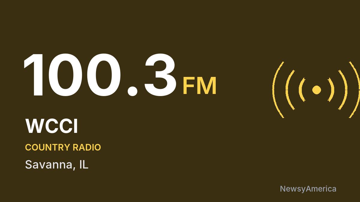 WCCI 100.3 FM – Savanna