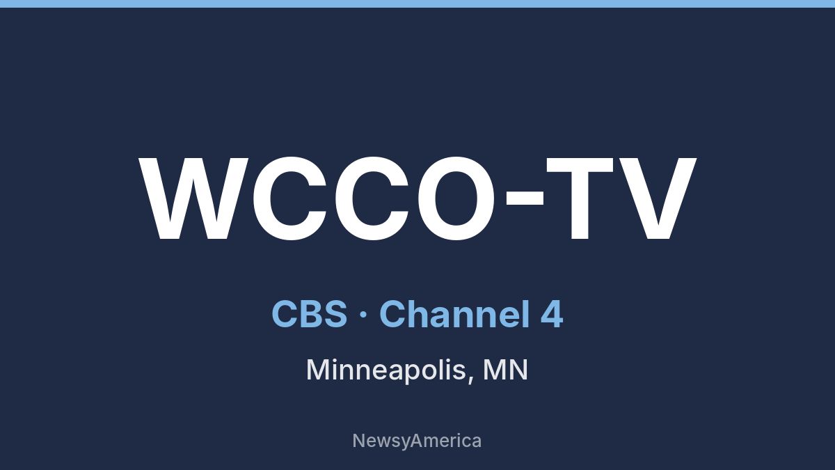 WCCO-TV – CBS 4 Minneapolis