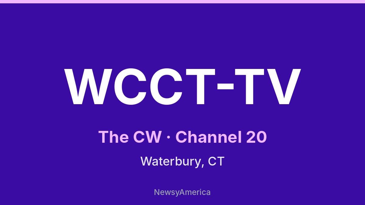 WCCT-TV – The CW 20 Hartford