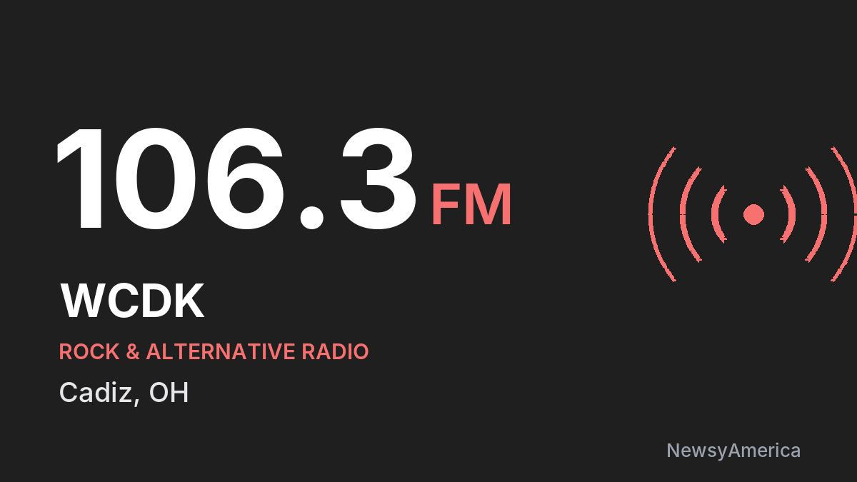 WCDK 106.3 FM – Cadiz