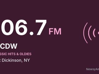WCDW 106.7 FM, Port Dickinson, NY