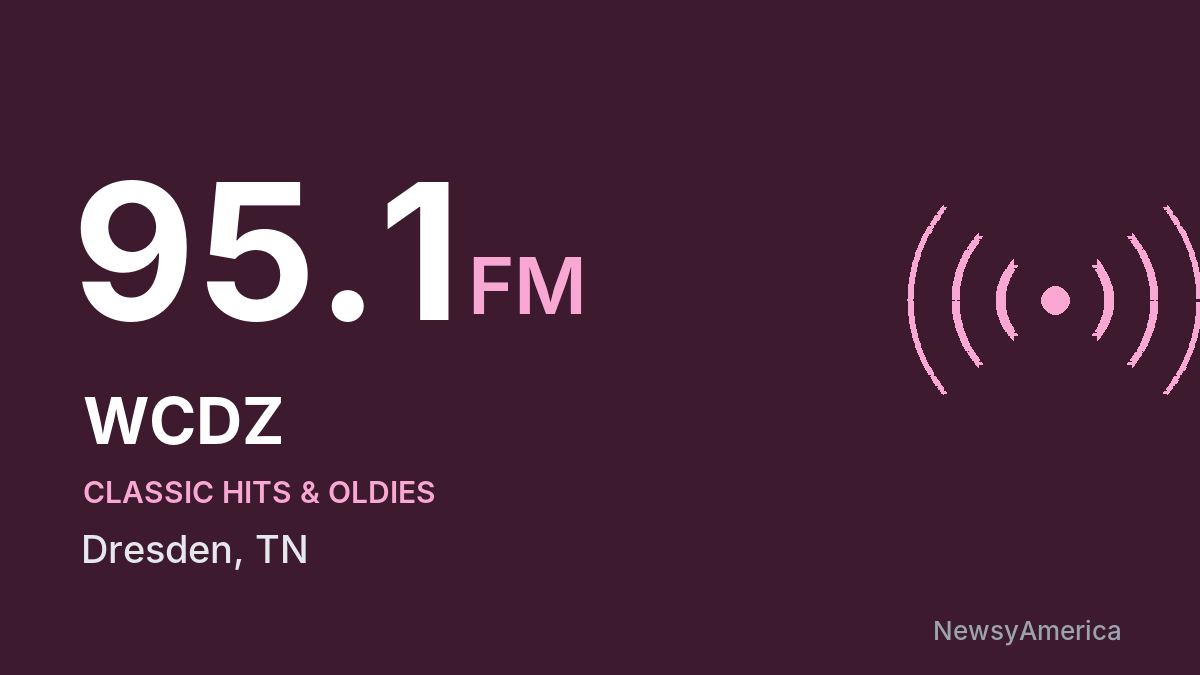 WCDZ 95.1 FM – Dresden