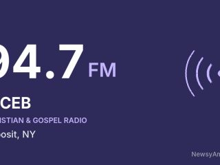 WCEB 94.7 FM, Deposit, NY