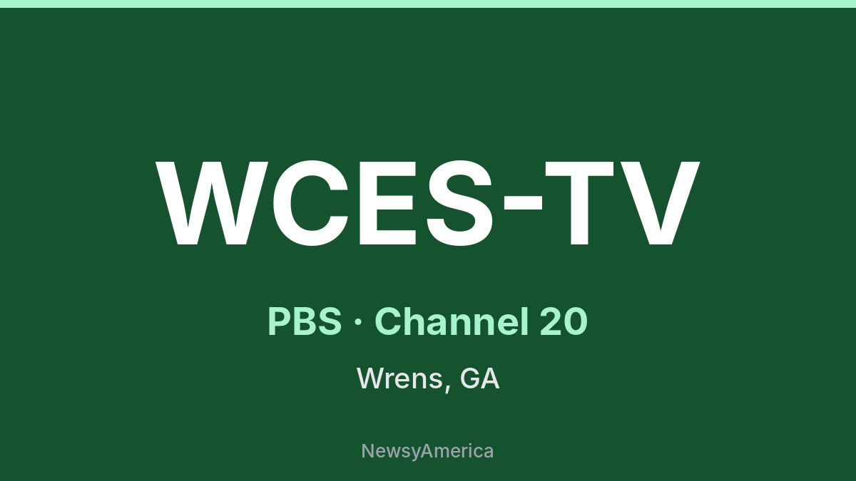 WCES-TV – PBS 20 Augusta