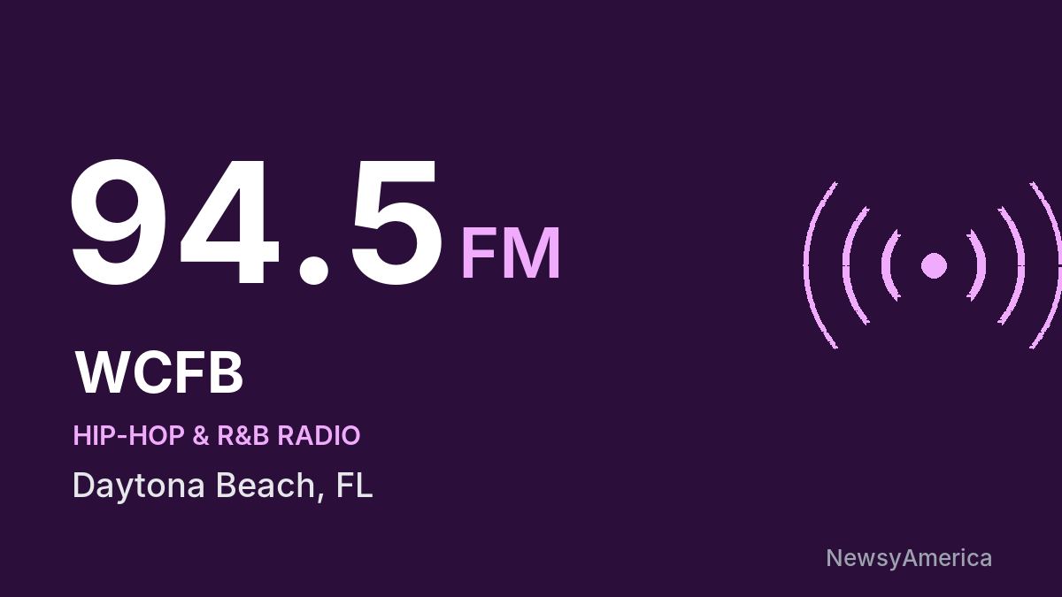 WCFB 94.5 FM – Daytona Beach