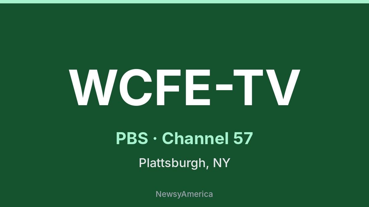 WCFE-TV – PBS 57 Burlington