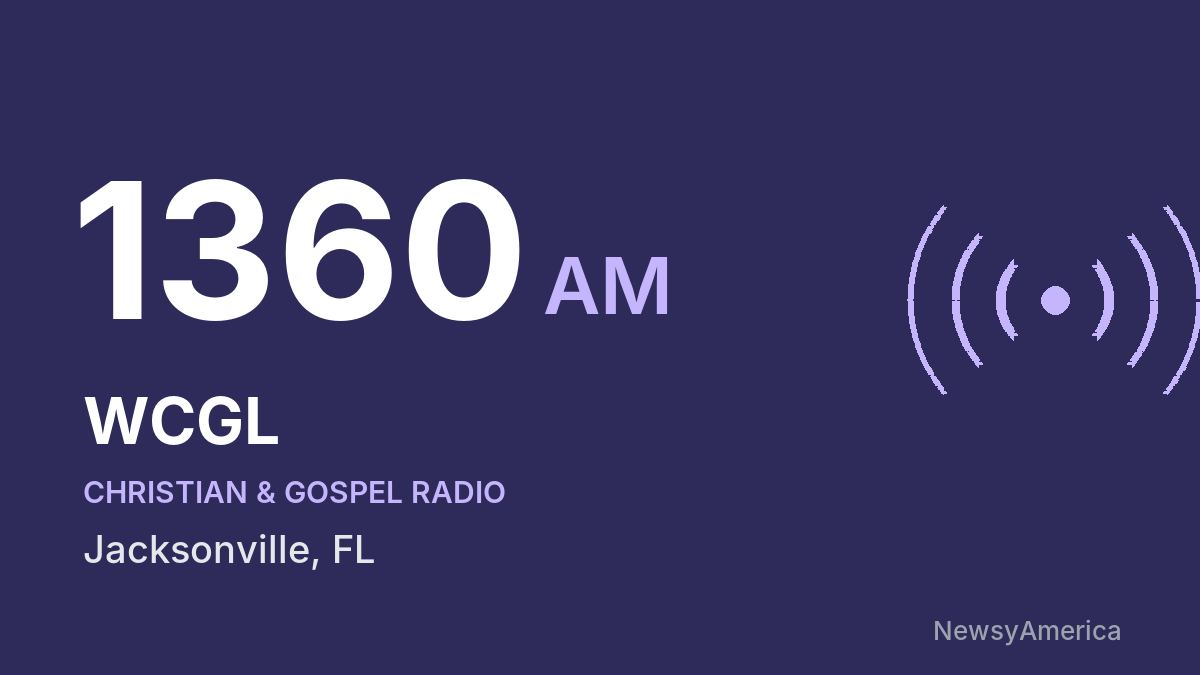WCGL 1360 AM – Jacksonville