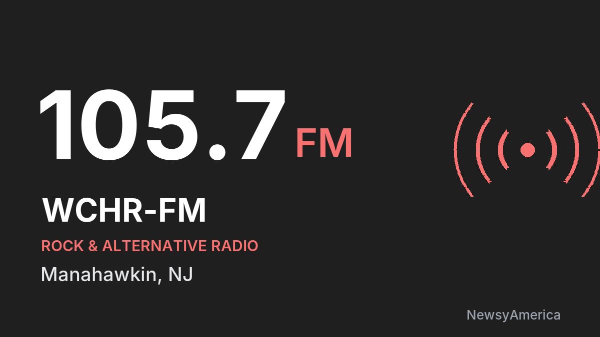 WCHR-FM 105.7 FM – Manahawkin