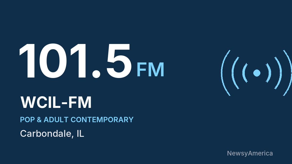 WCIL-FM 101.5 FM – Carbondale