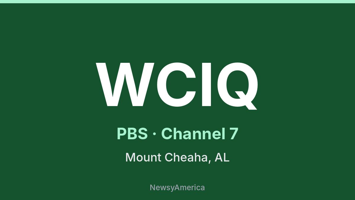WCIQ – PBS 7 Birmingham