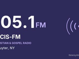 WCIS-FM 105.1 FM, Deruyter, NY