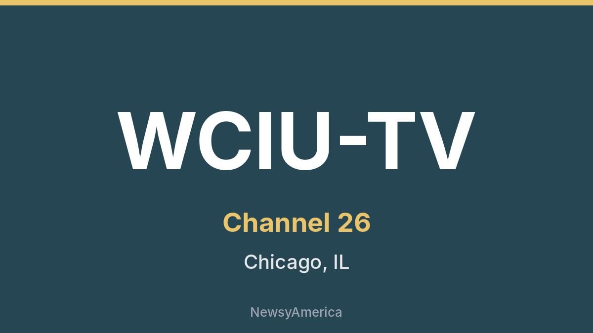 WCIU-TV – Channel 26 Chicago
