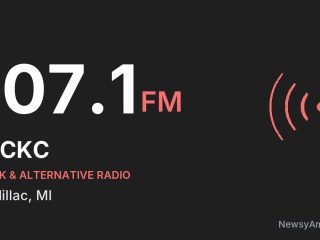 WCKC 107.1 FM, Cadillac, MI