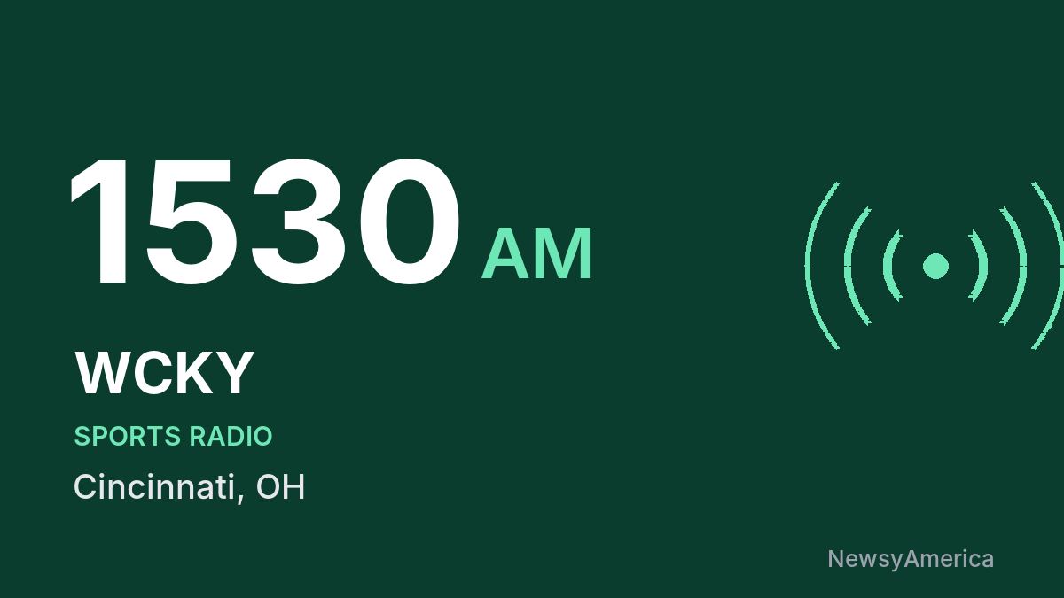 WCKY 1530 AM – Cincinnati