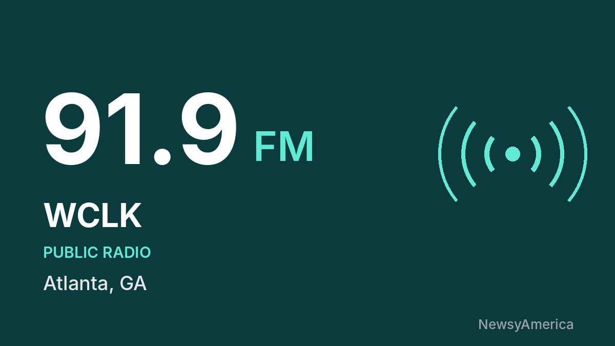 WCLK 91.9 FM – Atlanta