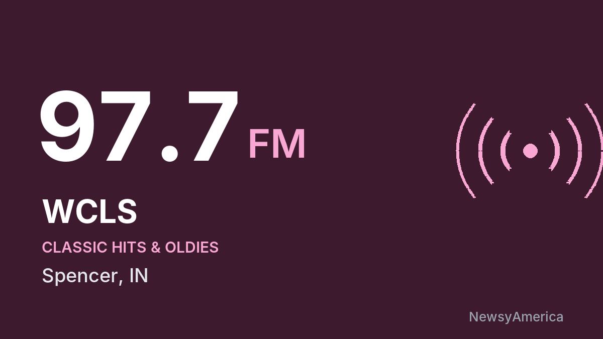 WCLS 97.7 FM – Spencer