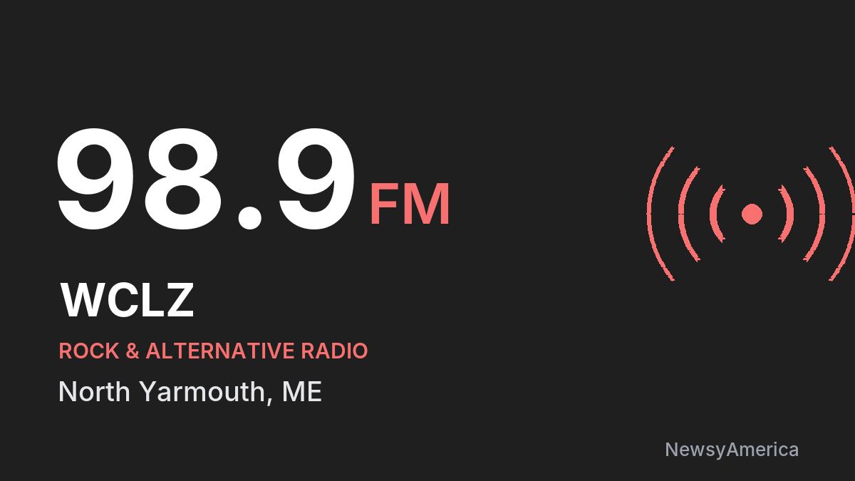 WCLZ 98.9 FM – North Yarmouth