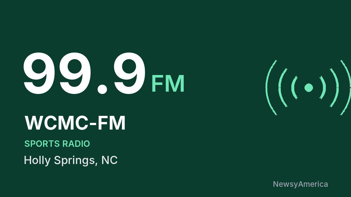 WCMC-FM 99.9 FM – Holly Springs