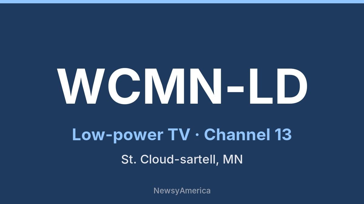 WCMN-LD – Channel 13 Minneapolis