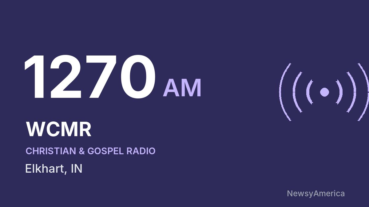 WCMR 1270 AM – Elkhart