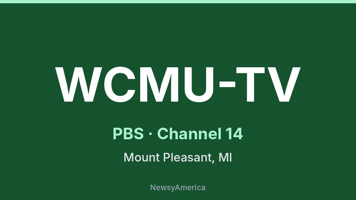 WCMU-TV – PBS 14 Flint