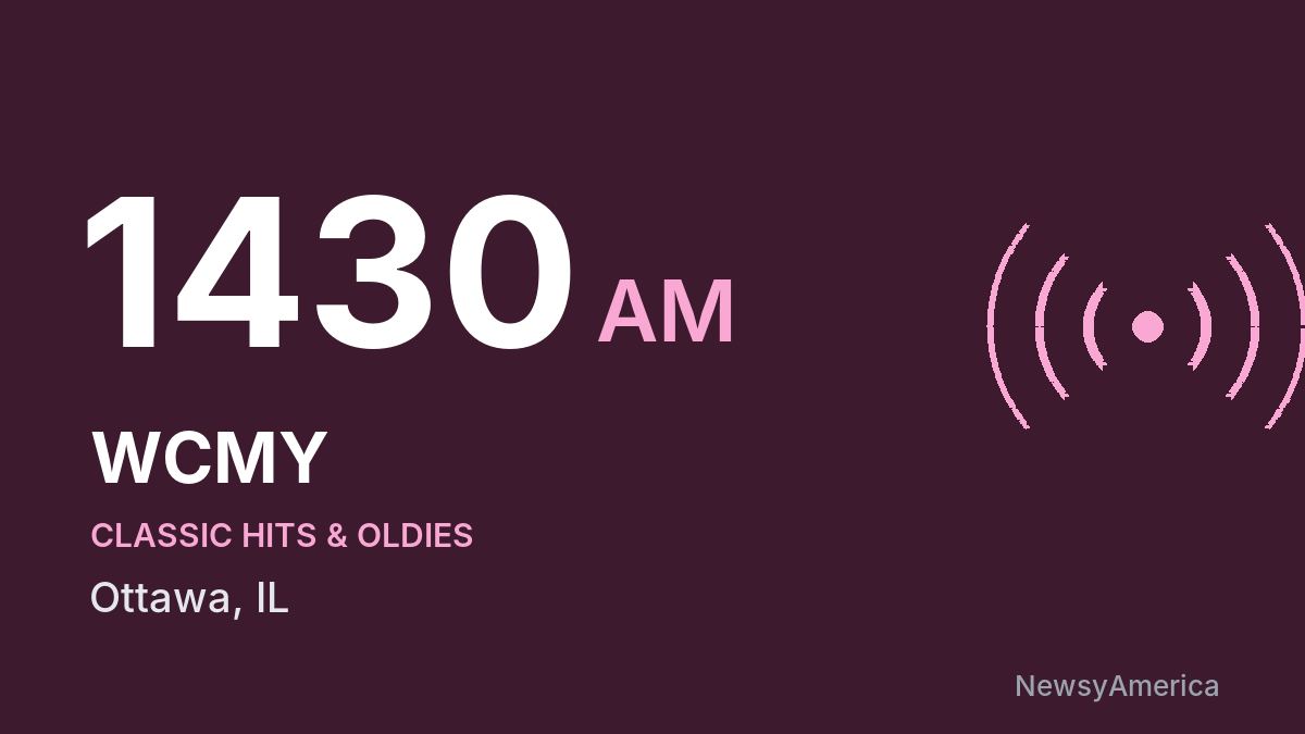 WCMY 1430 AM – Ottawa