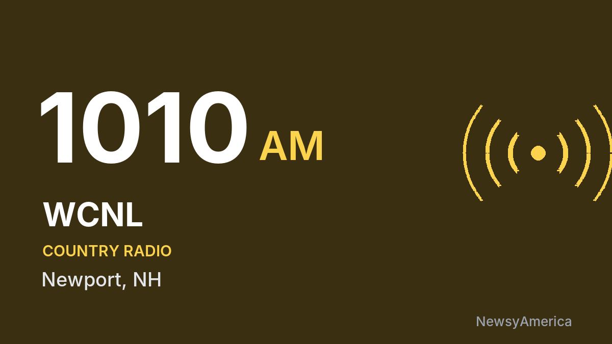 WCNL 1010 AM – Newport