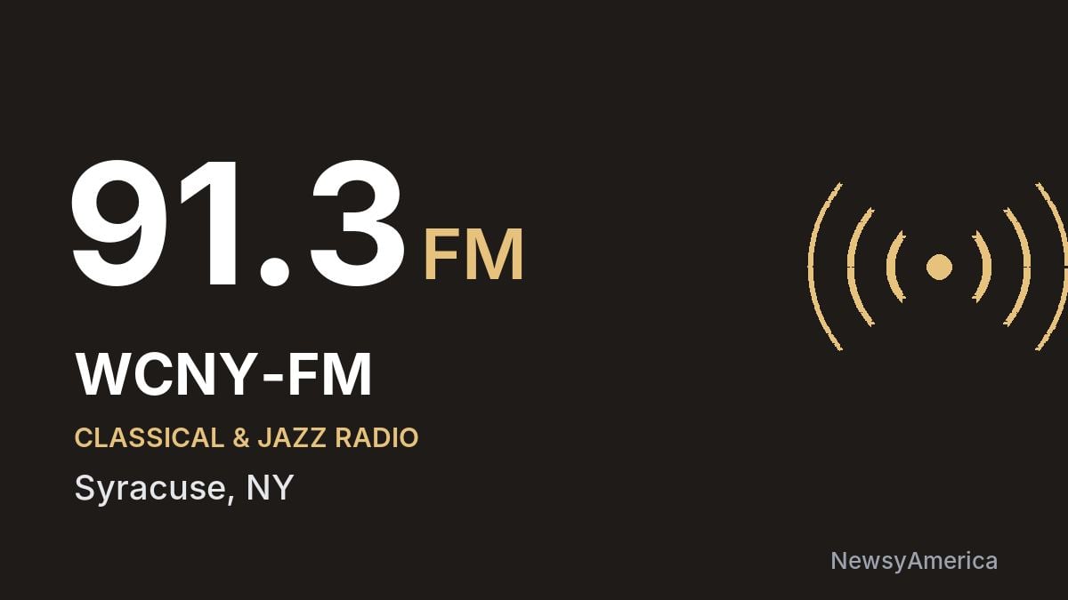 WCNY-FM 91.3 FM – Syracuse