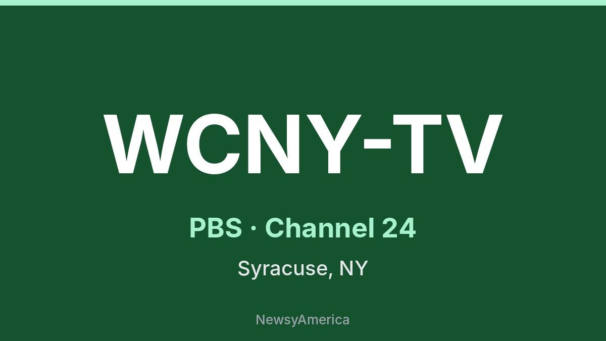 WCNY-TV – PBS 24 Syracuse