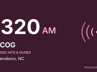WCOG 1320 AM, Greensboro, NC