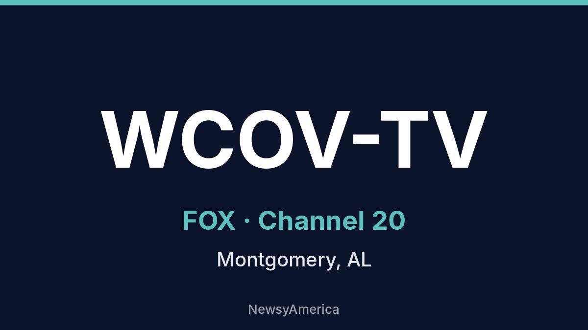 WCOV-TV – FOX 20 Montgomery