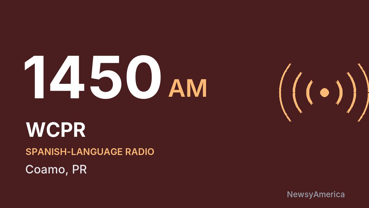 WCPR 1450 AM – Coamo