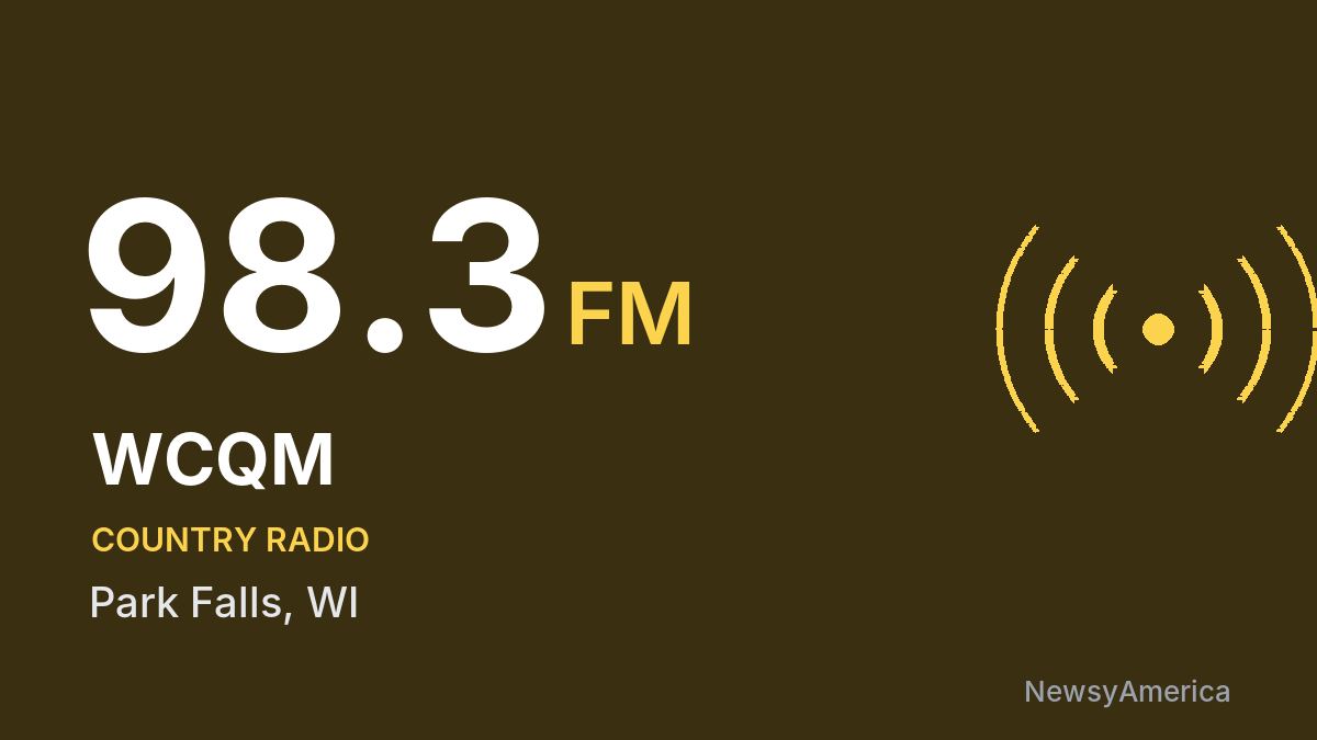 WCQM 98.3 FM – Park Falls