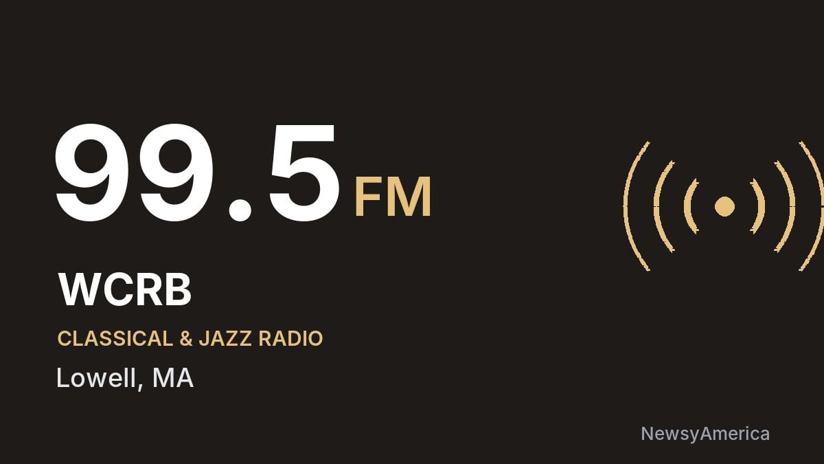 WCRB 99.5 FM – Lowell