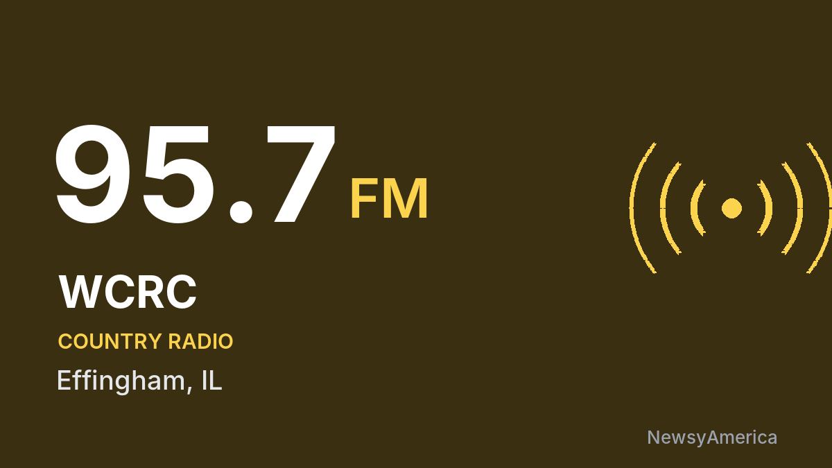 WCRC 95.7 FM – Effingham