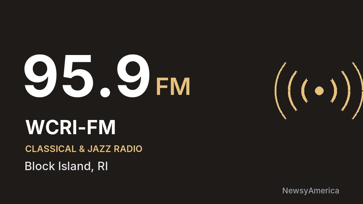 WCRI-FM 95.9 FM – Block Island