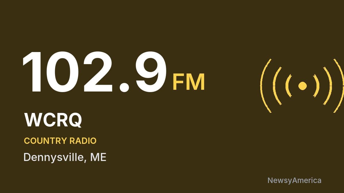 WCRQ 102.9 FM – Dennysville