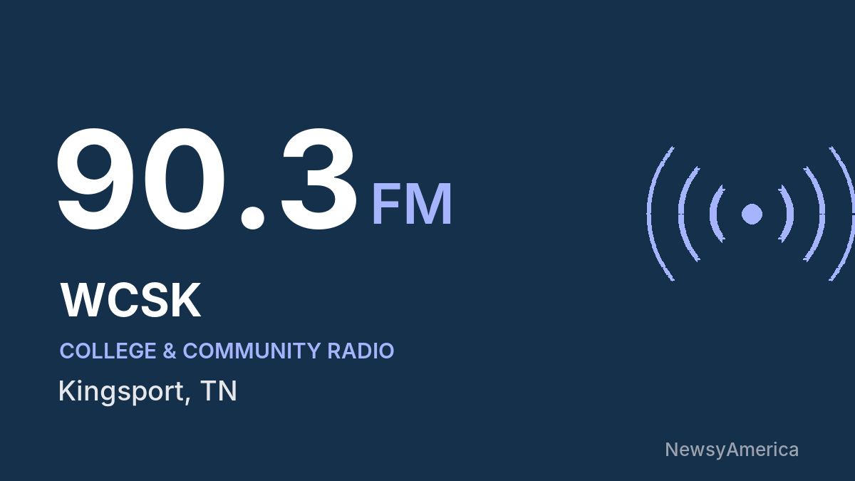 WCSK 90.3 FM – Kingsport