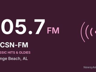 WCSN-FM 105.7 FM, Orange Beach, AL