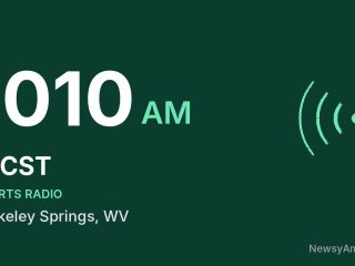 WCST 1010 AM, Berkeley Springs, WV