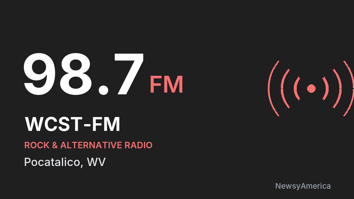 WCST-FM 98.7 FM – Pocatalico