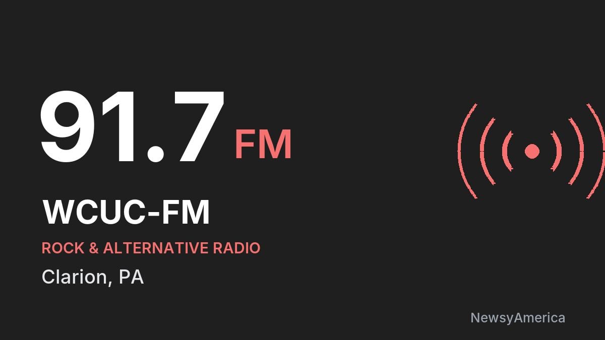 WCUC-FM 91.7 FM – Clarion